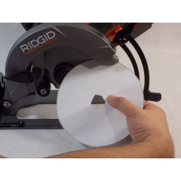 RIDGID R32104 Замена пилы