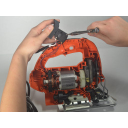 Замена пускового устройства Black and Decker JS660