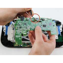 Wii U GamePad Замена камеры